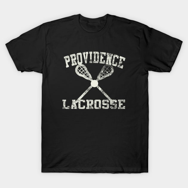 Vintage Providence Lacrosse T-Shirt by tropicalteesshop